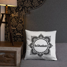 Load image into Gallery viewer, InShallah (If God Wills It) Pillow