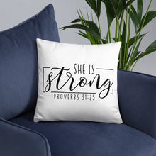 Load image into Gallery viewer, She Is Strong Pillow