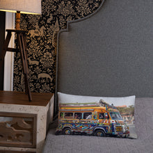 Load image into Gallery viewer, Senegal Mini Bus Pillow