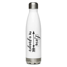 Load image into Gallery viewer, Living on a Prayer Stainless Steel Water Bottle