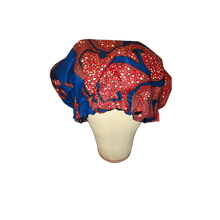 Cargar imagen en el visor de la galería, Satin Forrado, capó de pelo africano / ankara (colores surtidos)
