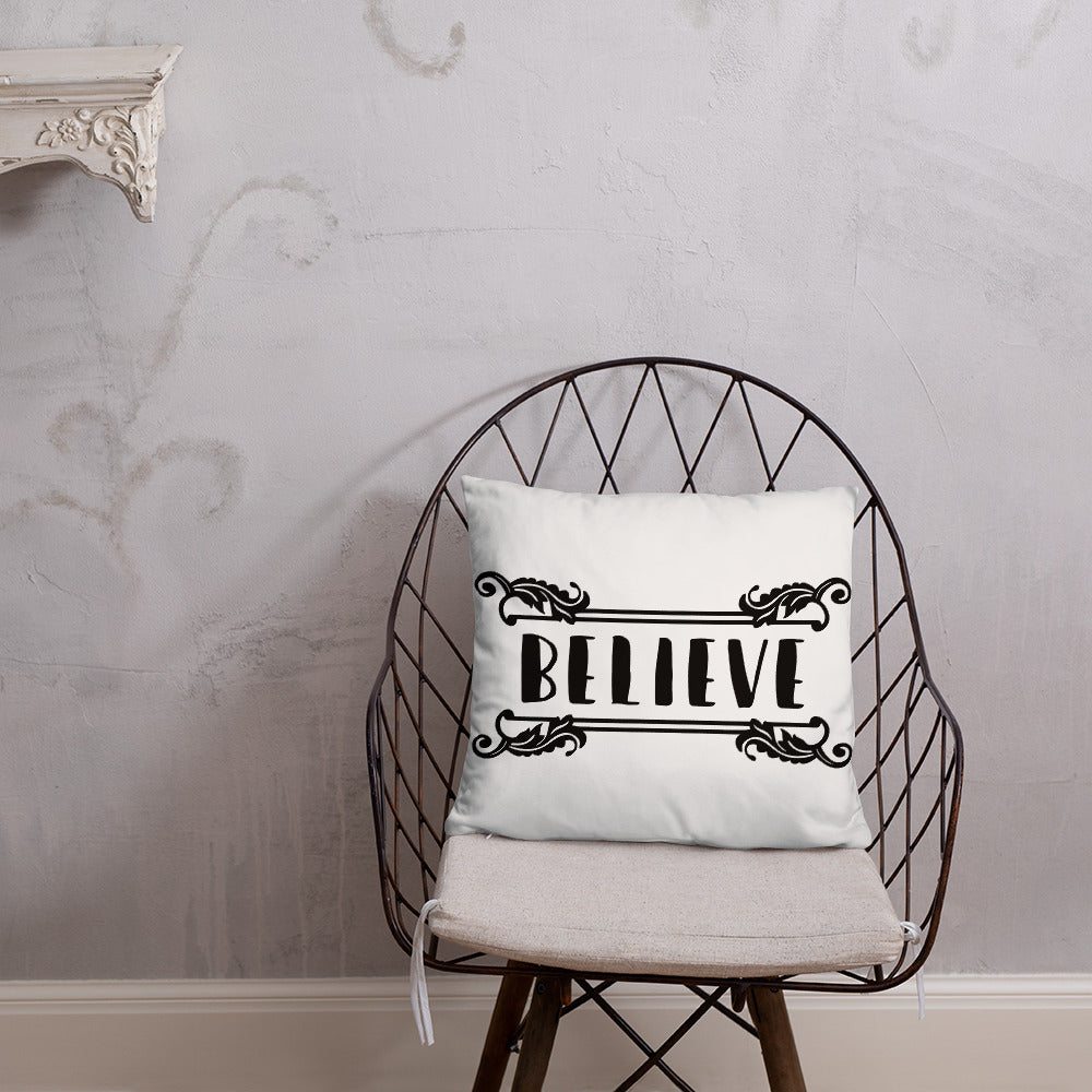 Believe Pillow