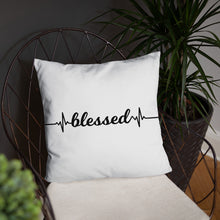 Load image into Gallery viewer, Blessings Make My Heart Beat Pillow
