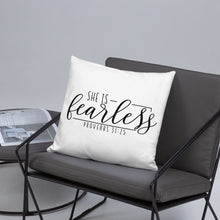 Load image into Gallery viewer, She is Fearless Pillow
