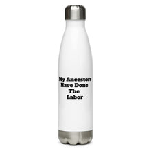 Load image into Gallery viewer, Fingerprint of the Culture Stainless Steel Water Bottle
