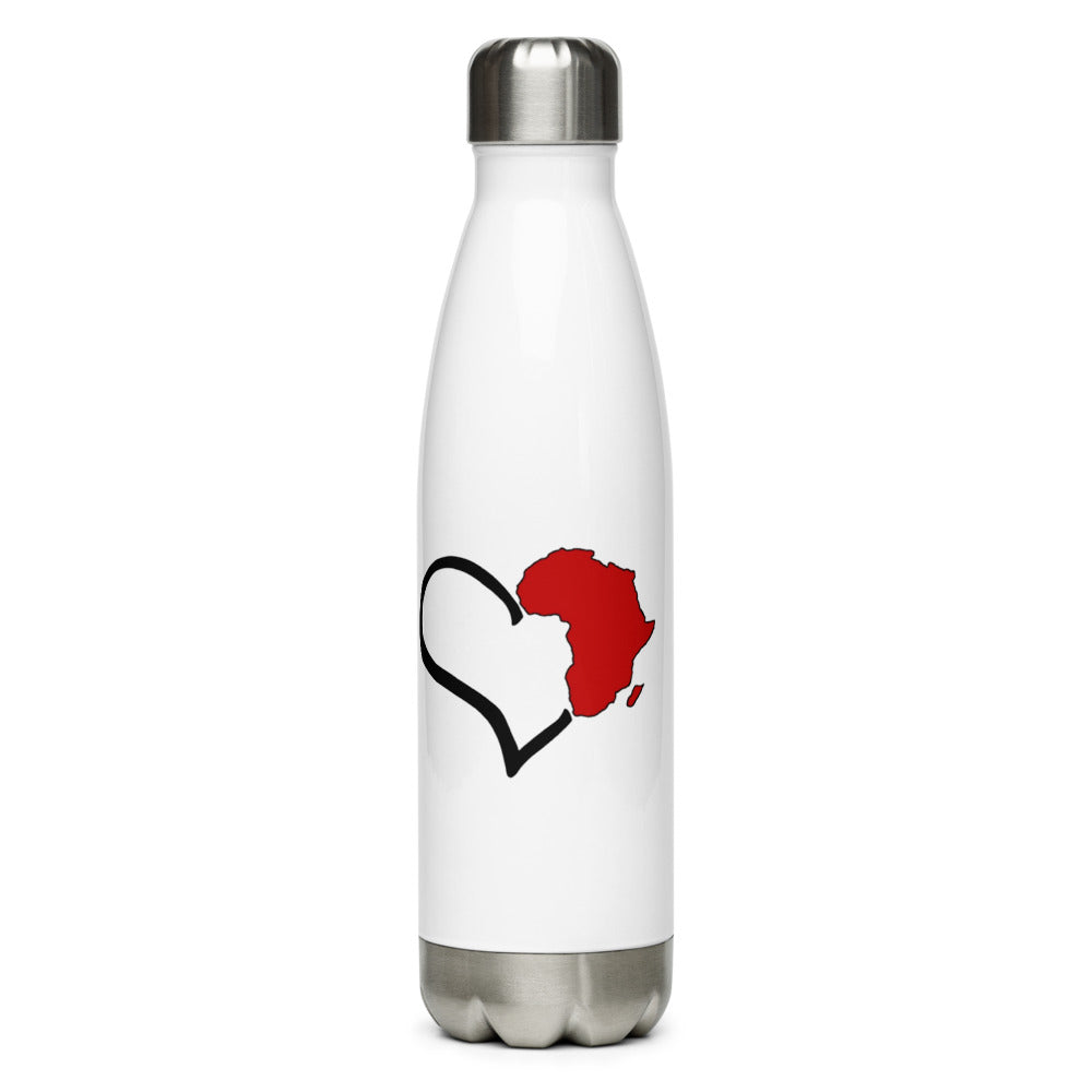 Love for the Continent Stainless Steel Water Bottle