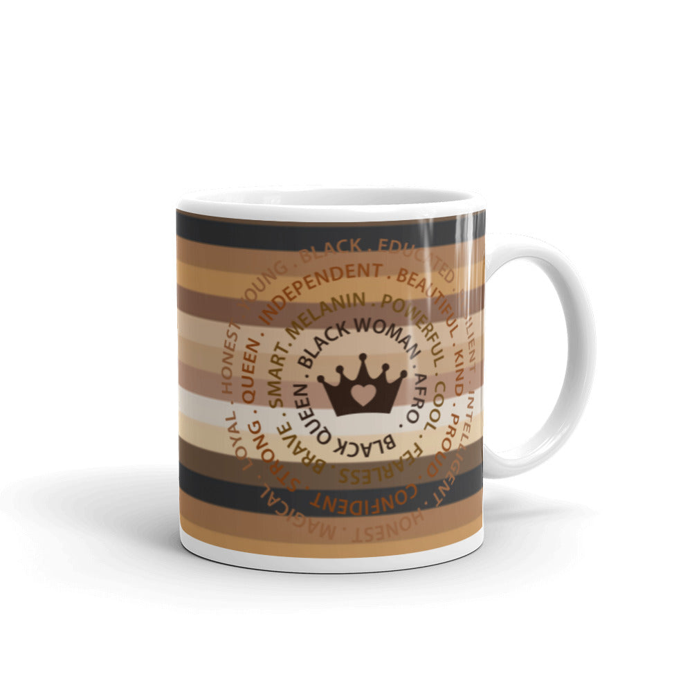 Black Woman Drinking Mug